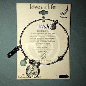 Love this Life Wish Expandable Bangle